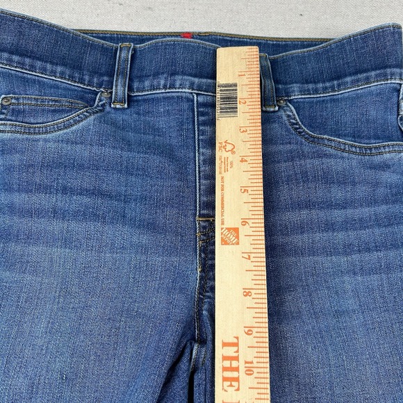 Spanx Jeans Womens Sm Boot Cut High Rise Flare Denim Stretch Compression Bell - Picture 8 of 10